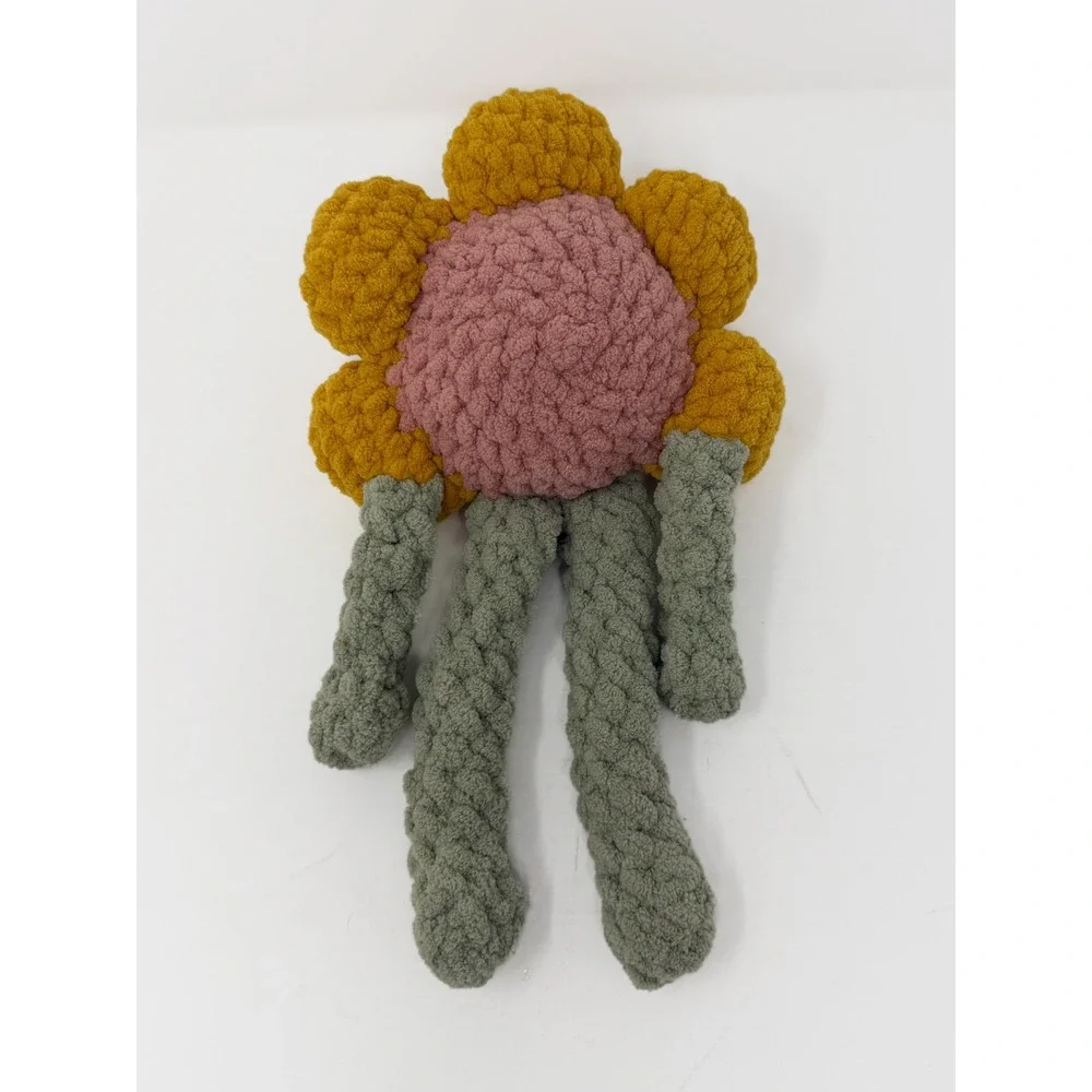Handmade Crochet Sunflower Plush 14